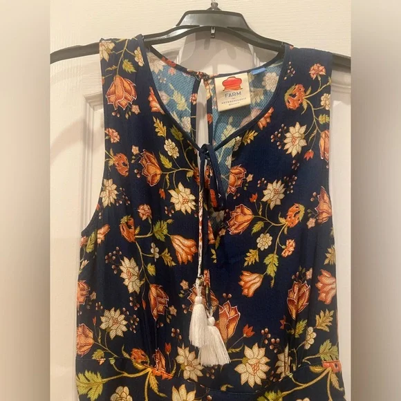 Farm Rio for Anthropologie Dollis Floral Jumpsuit - Picture 4 of 14